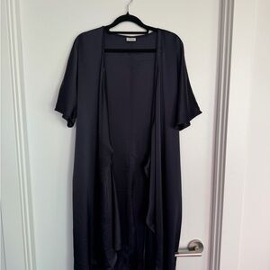 Aritzia Babaton Wallace Wrap Dress Blue